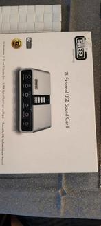 Sweex 7.1 Externe USB Geluidskaart - Nieuwstaat, Ophalen of Verzenden, Nieuw