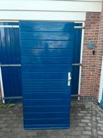 Voordeur 930x2015 hardhout, Doe-het-zelf en Verbouw, Deuren en Horren, Ophalen, Gebruikt, 80 tot 100 cm, Buitendeur