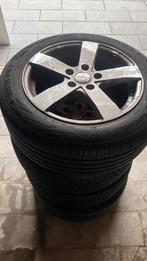 16 Inch Sportvelgen met Continental & Minerva Banden, Ophalen of Verzenden, Gebruikt