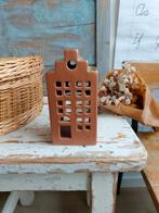 Theelichthouder huisje/grachtenpandje van HEMA, Ophalen of Verzenden, Gebruikt