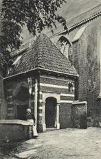 Enkhuizen, Zuiderkerk - vrouw - ongelopen, Ophalen of Verzenden, 1920 tot 1940, Ongelopen, Noord-Holland