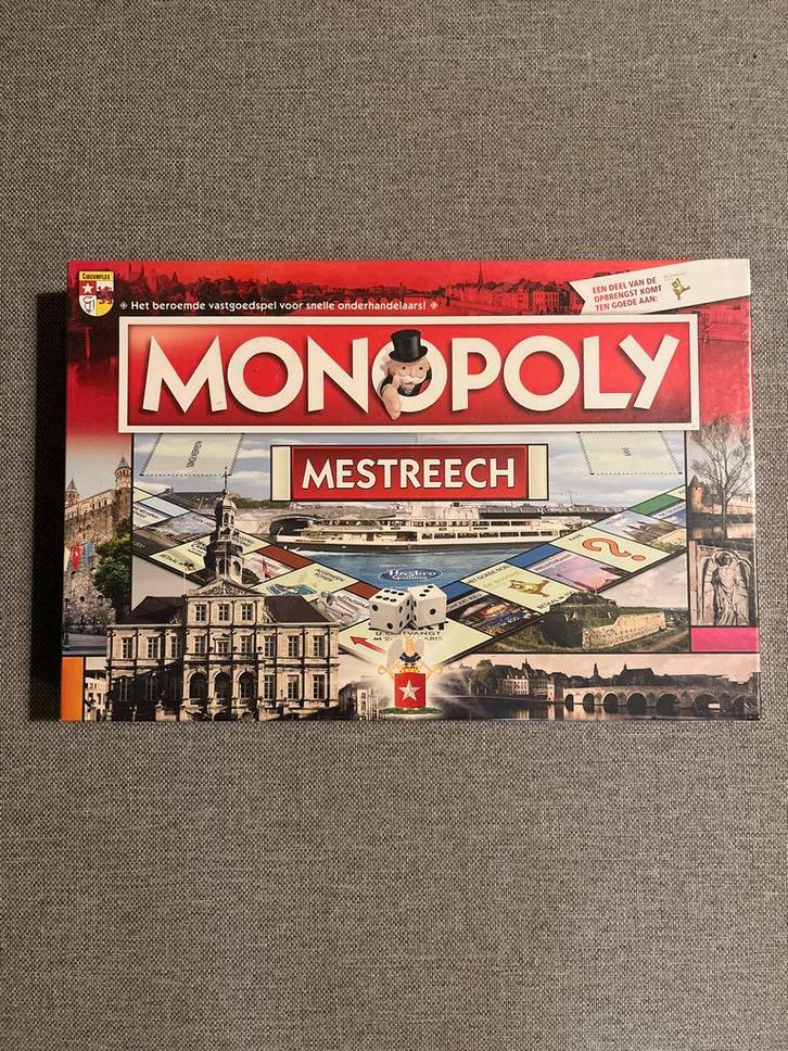 Monopoly Maastricht Limited Edition - Nieuw!, Hobby en Vrije tijd, Gezelschapsspellen | Bordspellen, Nieuw, Drie of vier spelers