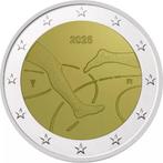 Finland 2 euro 2025 100e Atletiekwedstrijd Finland - Zweden, Postzegels en Munten, Munten | Europa | Euromunten, Ophalen of Verzenden