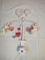 Muziekmobiel Prénatal - wit / roze - eenhoorns, Ophalen of Verzenden, Zo goed als nieuw, Overige typen