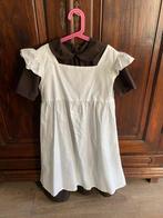 Leuke boerenbruiloft set; schortje incl winterjas mt 164, Ophalen of Verzenden, Zo goed als nieuw, 158 t/m 164, Meisje