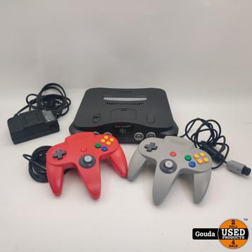 Nintendo 64 N64 met 2 controllers