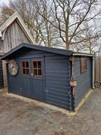 Blokhut, Tuin en Terras, Tuinhuizen, 250 tot 500 cm, Blokhut, Ophalen of Verzenden, 1 raam
