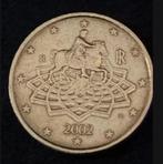 50 cent euro italie 2002, Verzenden, Italië, 50 cent, Losse munt