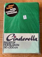 Vintage Cinderella groen hoeslaken 90x200 eenpersoons nieuw, Eenpersoons, Hoeslaken of Sloop, Nieuw, Ophalen of Verzenden