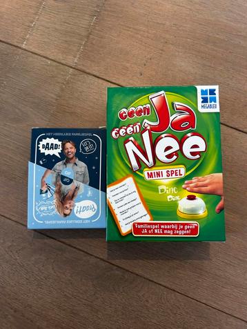 2 Familiespellen: Praat! & Geen Ja Geen Nee beschikbaar voor biedingen