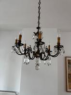 Mooie antieke kroonluchter met compleet kristal, Antiek en Kunst, Ophalen