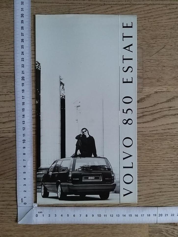 Volvo 850 Estate, folder, Boeken, Auto's | Folders en Tijdschriften, Gelezen, Volvo, Ophalen of Verzenden