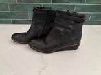 Enkel schoenen, Zwart, Lage of Enkellaarzen, Ophalen of Verzenden, Zo goed als nieuw