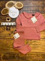 Baby girl wibra setje roze broekje shirtje met hartjes 62, Ophalen of Verzenden, Nieuw, Meisje, Setje