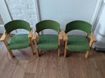 Set vintage peuterstoelen, kleuterstoelen of kinderstoelen., Ophalen, Gebruikt, Stoel(en)