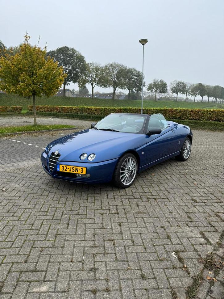 Alfa Romeo Spider 2.0 JTS, Auto's, Alfa Romeo, Particulier, Spider, ABS, Airbags, Airconditioning, Alarm, Centrale vergrendeling