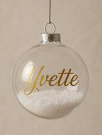 Kerstbal met naam, Ophalen of Verzenden, Nieuw