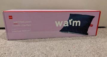 Warmtekussen Blauw/ lichtblauw - Nieuw in Doos! beschikbaar voor biedingen