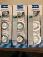 9 inbouwspots, Ophalen, Zo goed als nieuw, Metaal of Aluminium