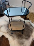 Tafeltje, Huis en Inrichting, Tafels | Bijzettafels, Ophalen of Verzenden, Zo goed als nieuw, Rechthoekig, Minder dan 55 cm