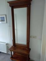 klassieke noten spiegel met console, 50 tot 100 cm, Rechthoekig, 200 cm of meer, Ophalen