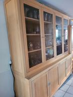 Grote Eiken Kast - 220x220 cm, Ophalen, Gebruikt, 200 cm of meer, 200 cm of meer