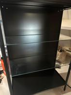 Nette vitrinekast met glazen planken, Ophalen, 100 tot 150 cm, Meerdere deuren, 50 tot 100 cm