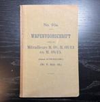 Wapenvoorschrift voor den Mitrailleur M. 08 | No. 90a., Verzenden, Nederland, Boek of Tijdschrift