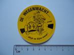 sticker oud ANWB WEGENWACHT WW auto zijspan strip oldtimer, Verzenden, Zo goed als nieuw, Bedrijf of Vereniging