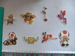 8 pvc MARIO stickers voor laptop koelkast kliko auto set 5, Hobby en Vrije tijd, Stickers en Plaatjes, Verzenden, Nieuw, Meerdere stickers