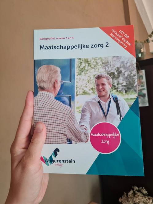 Maatschappelijk Zorg 2 - Basisprofiel niveau 3 en 4, Boeken, Studieboeken en Cursussen, Zo goed als nieuw, MBO, Ophalen of Verzenden