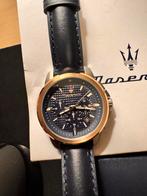 Maserati Horloge - Zo goed als nieuw!, Overige merken, Leer, Staal, Polshorloge