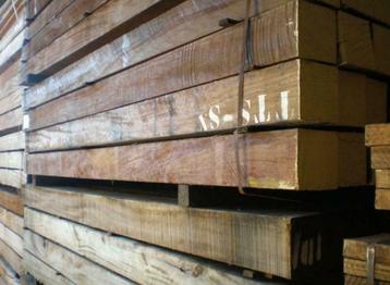 Hardhout palen 15x15 cm Aanbieding! beschikbaar voor biedingen
