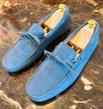 Tod's Gommino Loafers Driving Shoes Blauw Suède maat 42, Tod’s, Blauw, Ophalen of Verzenden, Zo goed als nieuw