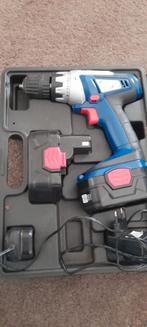 Powerplus schroef/boormachine 18v accus laden niet, Ophalen, Zo goed als nieuw, Boormachine