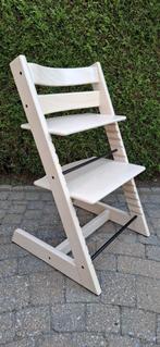 Stokke trip trap White Wash in nieuwstaat, Ophalen, Gebruikt, Meegroeistoel