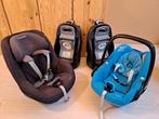 Maxi-Cosi Pebble + Pearl + 2 FamilyFix Bases, Kinderen en Baby's, Autostoeltjes, Ophalen, Verstelbare rugleuning, Gebruikt, 0 t/m 18 kg