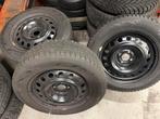 Winterbanden 205/60-16 op velg Renault Captur / Dacia 4x100, Ophalen, Gebruikt, 16 inch, Banden en Velgen