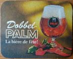 Bierviltje Dobbel Palm 7, Verzenden, Zo goed als nieuw, Viltje(s), Palm