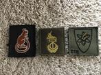 Militaire emblemen, ISAF patch, CTM embleem, KL embleem, Ophalen, Landmacht, Nederland, Embleem of Badge