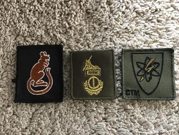 CTM embleem, KL embleem , € 6.00 per stuk., Verzamelen, Militaria | Algemeen, Landmacht, Embleem of Badge, Nederland, Ophalen