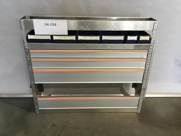 Aluminium bedrijfswagen inrichting GK-034, Auto diversen, Overige Auto diversen, Ophalen of Verzenden