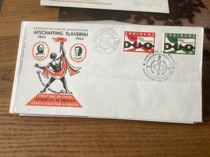 No4999 Suriname E26 anders Heb ook van Nederland jaargangen, Postzegels en Munten, Postzegels | Eerstedagenveloppen, Onbeschreven