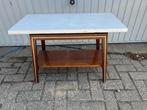 Bijzettafel Vintage, jaren 60, Huis en Inrichting, Tafels | Bijzettafels, Ophalen, Minder dan 55 cm, Gebruikt, 60 cm of meer