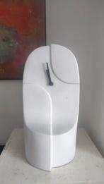2690 vintage design modernist keramiek tafelklok, Ophalen of Verzenden