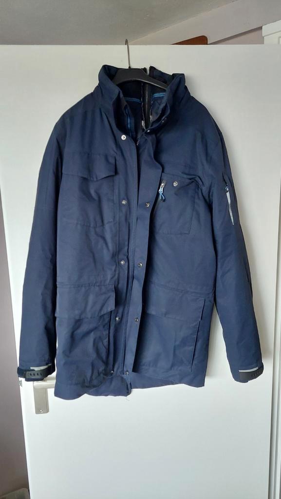 Rolstoeljas L marine blauw Human Nature, Kleding | Heren, Jassen | Winter, Gedragen, Maat 52/54 (L), Blauw, Ophalen of Verzenden