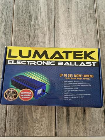 Lumatek Electronic Ballast 600Watt beschikbaar voor biedingen