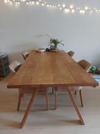 Houten tafel, Huis en Inrichting, Tafels | Eettafels, Gebruikt, Ophalen