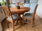 Eethoek met uitschuifbaar blad., Huis en Inrichting, Ophalen, Zo goed als nieuw, 4 tot 6 stoelen