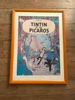 Zeefdruk kuifje et les picaros, Ophalen of Verzenden, Kuifje, Zo goed als nieuw, Beeldje of Figuurtje